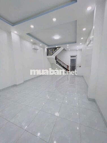 Nhà nguyên căn mới đẹp 3 lầu 5 x 20 hẻm thông xe tải thống nhất gò vấp