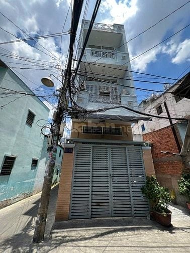 ☎Nhà 4x14 hẻm Hồng Bàng, 3 lầu quận 6