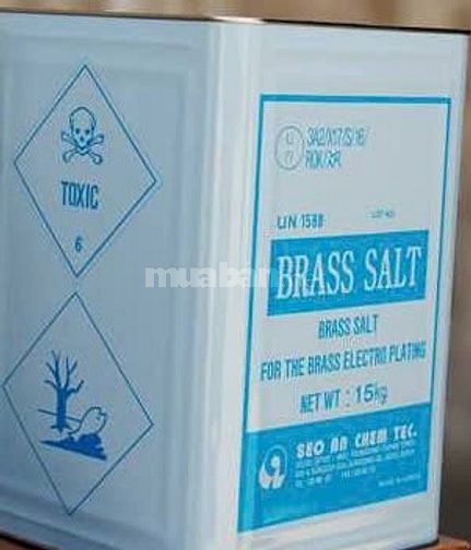 Muối brass (brass salt), phụ gia hóa chất xi mạ