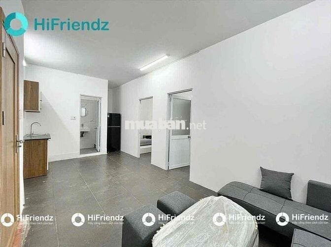 2 Phòng Ngủ - 50m2 - Ban Công - Khu K300 - Full Nội thất- Bảy Hiền