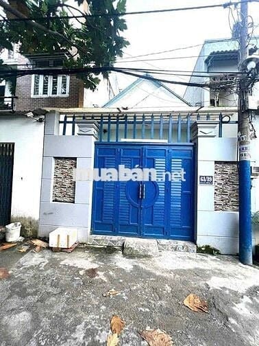 Nhà cấp 4 hẻm xe hơi, 74m2, 2 phòng ngủ, Thạnh Lộc 29