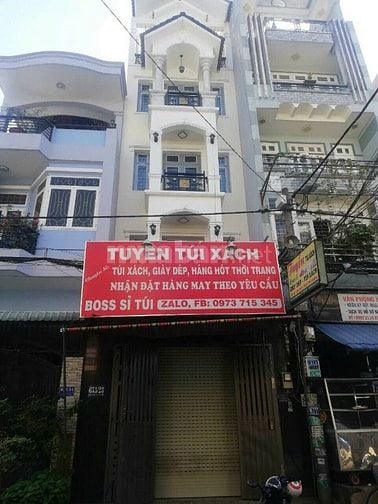 Bán nhà mặt tiền khu chợ đêm Hạnh Thông Tây, Quang Trung, 71m2, 5 tấm