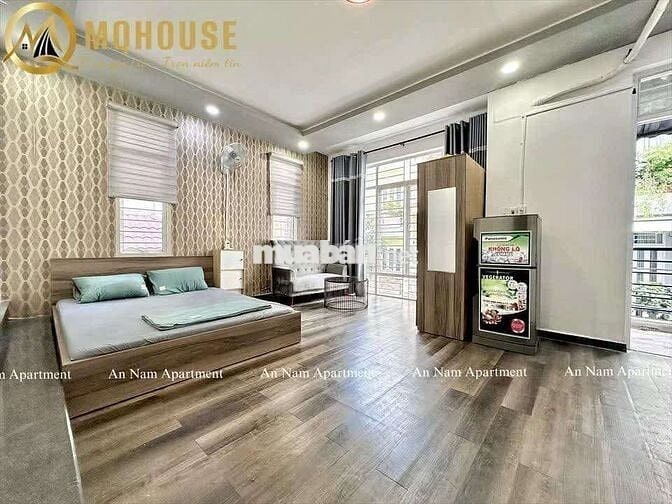 Căn Hộ Studio Cao Cấp Ban Công Full Nội Thất Ngay Khu Phan Xích Long