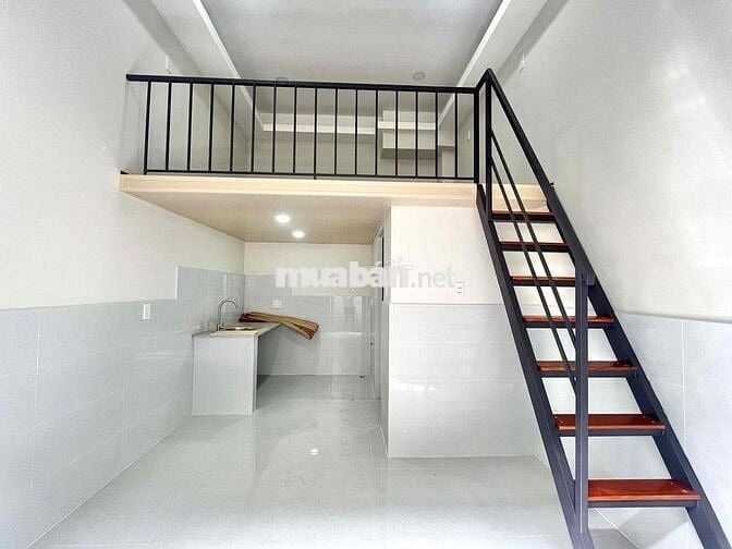 CĂN HỘ GIÁ RẺ GÁC CAO MỚI XÂY SIÊU ĐẸP- SẲN MÁY LẠNH- FREE XE AN NINH