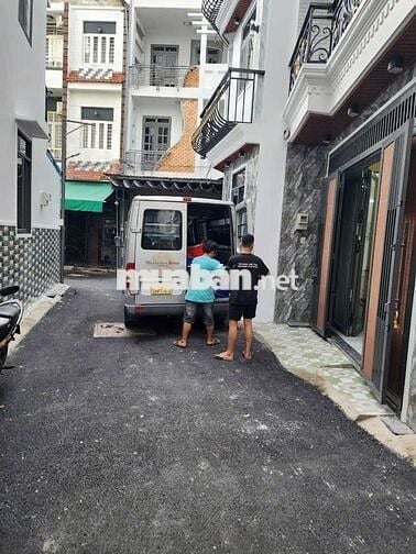 BÁN NHÀ 4 TẦNG  -  PHAN HUY ÍCH - PHÂN LÔ ĐỒNG BỘ -  XE HƠI ĐỖ CỬA