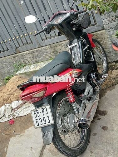 Honda Wave 100 2009 Đỏ-Đen biển Sài Gòn dễ thương
