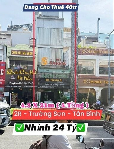 Bán nhà 2R Trường Sơn, P.2, Tân Bình, gần sân bay
