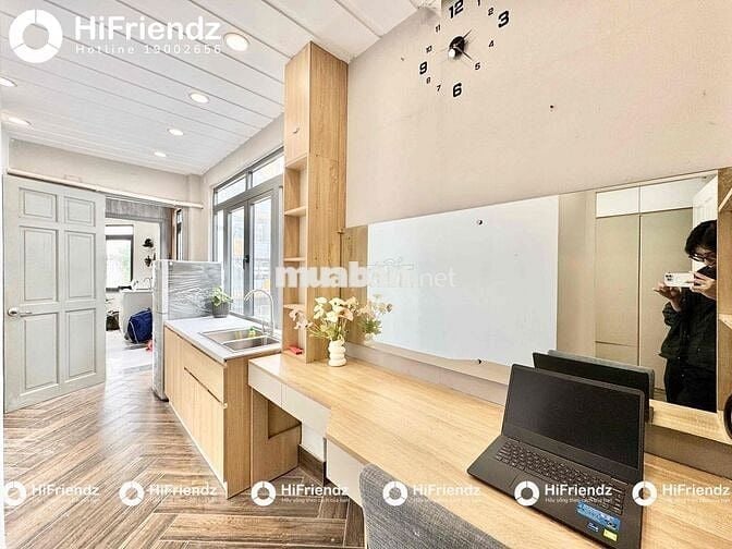 CĂN HỘ 2PN MỚI XÂY, CĂN GÓC NGAY CV LÀNG HOA