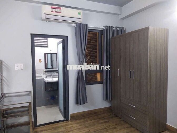 Cho thuê phòng mới sạch sẽ an ninh, có cửa sổ gần sân bay