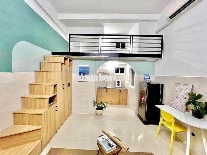 Phòng Gác Lửng Full Nội Thất 2p Đại Học Công Thương Tân Phú