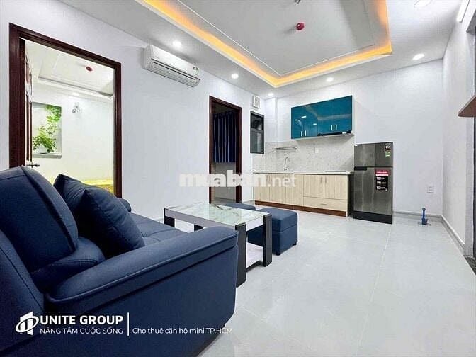 2 Phòng Ngủ - 2WC - 50m2 - Full Nội Thất- Thang Máy-Bảo Vệ-Khu Sân Bay