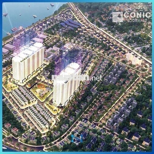Căn hộ 86m2 Conic Boulevard Bình Chánh 2PN View Sông