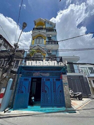 NHÀ ĐẸP 5  14m HẺM NHỰA 6M  XE HƠI NGỦ TRONG NHÀ  1/ PHAN HUY ÍCH, P.1