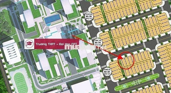 Bán Đất FPT Gần Trường Đại Học - Phù Hợp Kinh Doanh