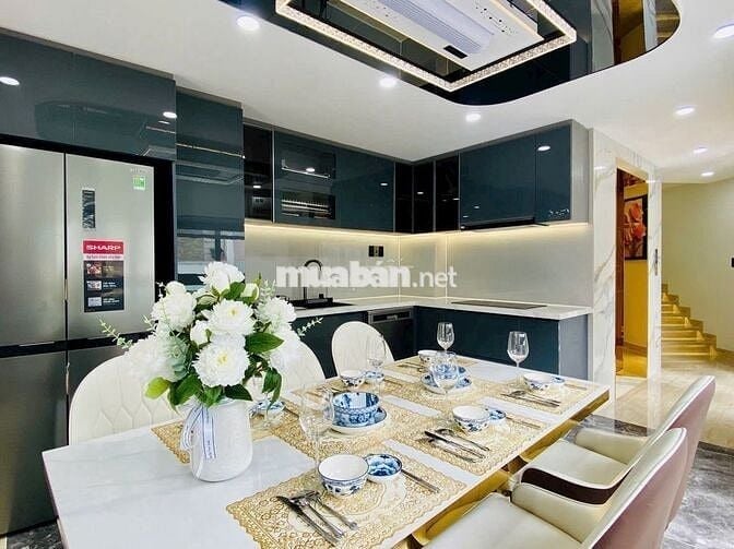 SIÊU PHẨM 2 MẶT HXH NGUYỄN TƯ GIẢN GV THANG MÁY FULL NT 6 TẦNG 12.9T