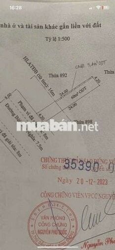 Bán 2 Lô đất 2 sổ riêng thổ cư có sẵn xưởng