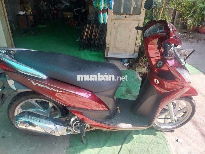 Honda Vision màu Đỏ