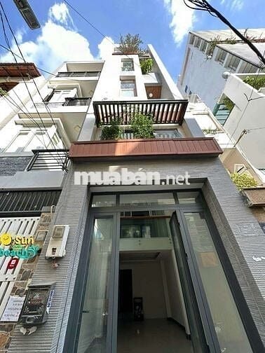 Hẻm Xe Tải 4Tầng 6PN 7WC DT40tr Sổ Đẹp dân trí cao