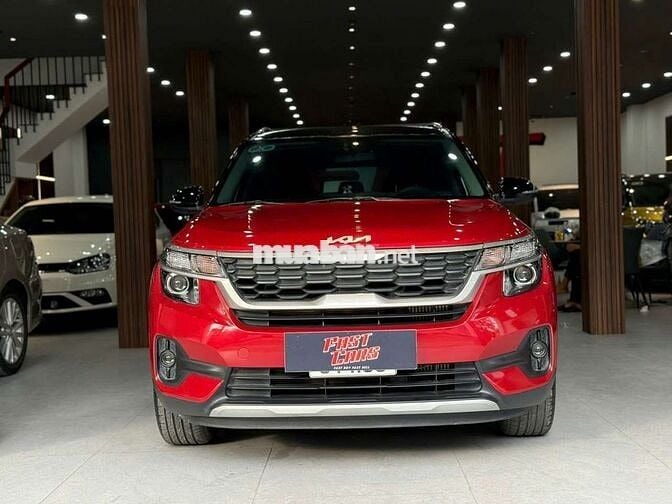 Kia Seltos 2022 Deluxe 1.4 Turbo, màu đỏ,10.800 km