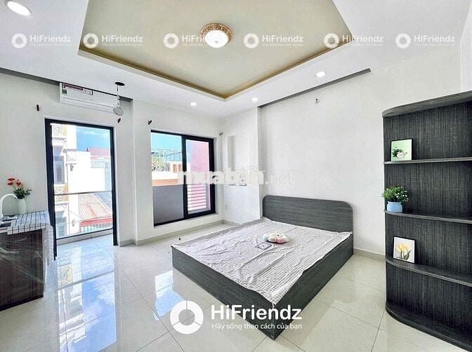 STUDIO NGAY TRONG KHU NHÀ PHỐ CỰC KÌ AN NINH YÊN TĨNH FULL NỘI THẤT L