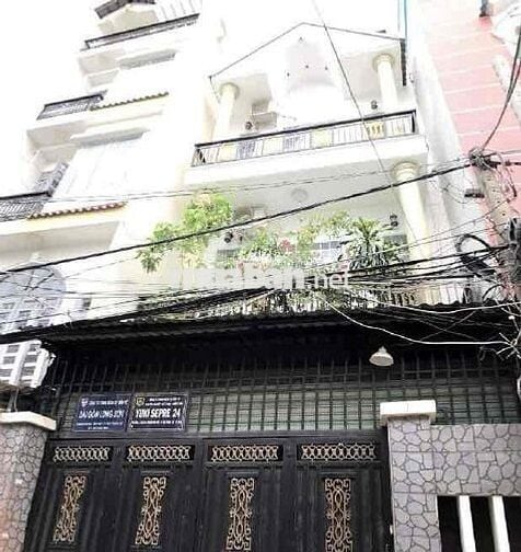 Bán Nhà 4 tầng - HXH - Huỳnh Tấn Phát -5x16 - 5PN - 8.x Tỷ