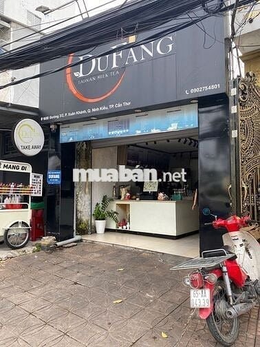 Cho thuê nhà trệt mặt tiền đường 3/2 gần đại học cần thơ