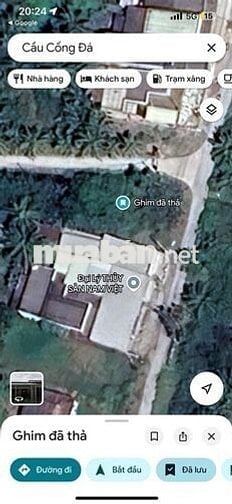 Bán đất 2 mặt tiền gần cầu cống đá