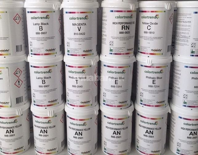  Cung Cấp Tinh Màu Colortrend, Tinting, Jotun, CCA Cho Máy Pha Màu Sơn