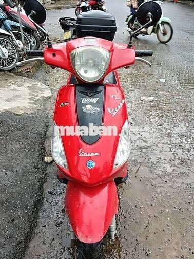 Piaggio Vespa Đỏ Tự động