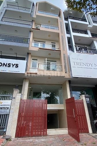 Chính chủ cho thuê nhà phố mặt tiền Ngô Thị Bì ( D4 cũ) KDC Himlam Q7