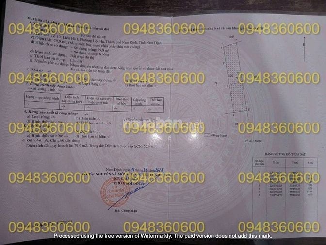 BÁN 80m2 ĐẤT NỀN  tại Liên Hà 1, Phường Lộc Hạ, Nam Định 