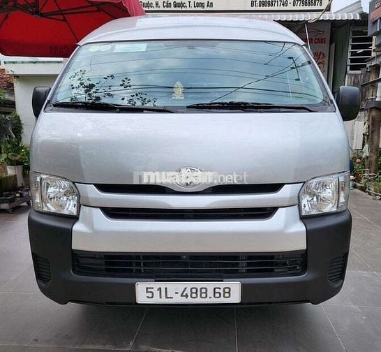 Tải Van Toyota Hiace 2014 3N/940kg sàn inox nhập