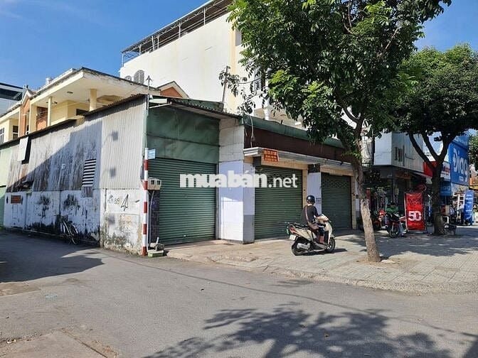 Cho thuê nhà góc 2 mặt tiền đường Lê văn thọ 4x25m 3L gần làng hoa