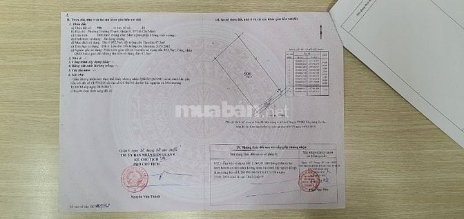 Kẹt Bank bán gấp 1000m, đs 8 Lò Lu, gần Vinhomes, sát Đông Tăng Long