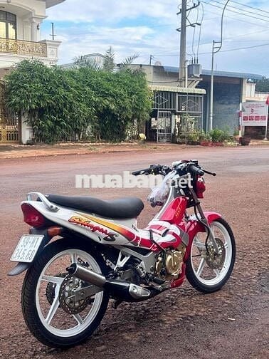 Suzuki Stinger 120cc Đỏ trắng