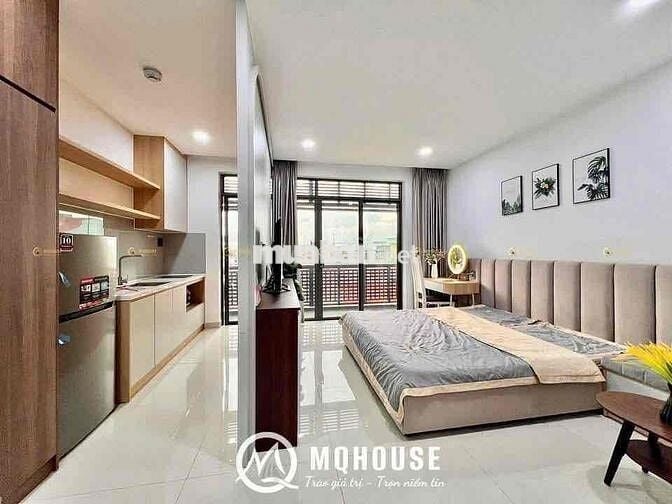 🔥CHO THUÊ CĂN HỘ TÁCH BẾP FULL NỘI THẤT BAN CÔNG - NGAY LUỸ BÁN BÍCH