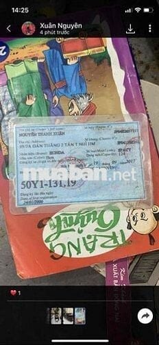 cần bán  xe honda  spacy 125cc xe zin dep