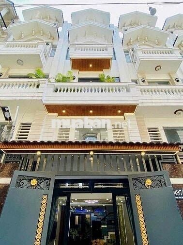 NHÀ MỚI ĐẸP HẺM ĐỒNG BỘ FULL NT 5PN PHẠM VĂN CHIÊU P16 GV