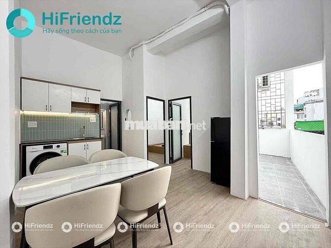 2 Phòng Ngủ - 50m2 - Ban Công -Full Nội thất -Cv Gia Định- Phú Nhuận