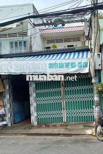 Bán nhà mặt tiền 1trệt 1lầu 132 m2, Triệu Việt Vương, P4 (cũ),Vũng Tàu