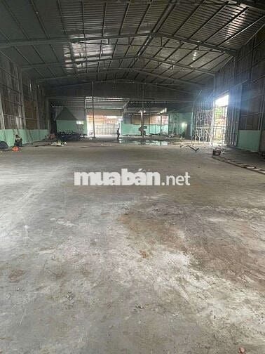 Xưởng TPK Tân Uyên 1200m/50tr Có VP Sân Khuôn Viên