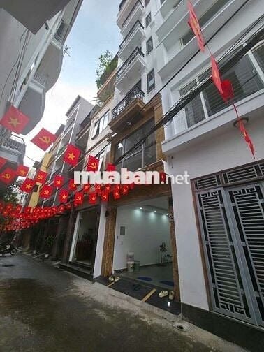 NHÀ MỚI NỘI THẤT SANG TRỌNG KHU PHÂN LÔ CẦU GIẤY DIỆN TÍCH 60M 6T 18TỶ