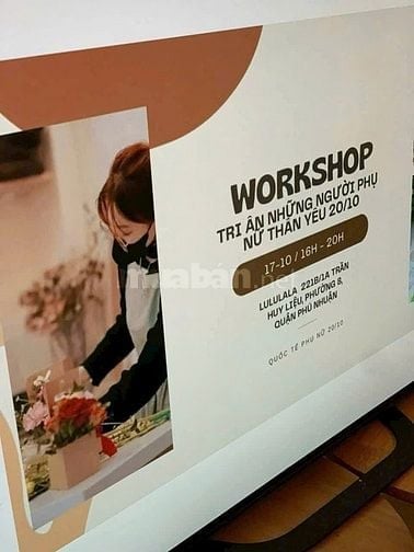 Chuyên viên tư vấn bán hàng và hỗ trợ workshop