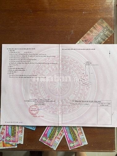 Bán đất mặt tiền đường tỉnh 816 . 3160,8m2 5,5 tỷ 