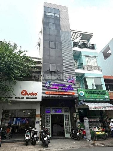 Tòa nhà MT 419 Nguyễn Thái Bình, Tân Bình. DT 4.2x19m, 6 tầng thang má