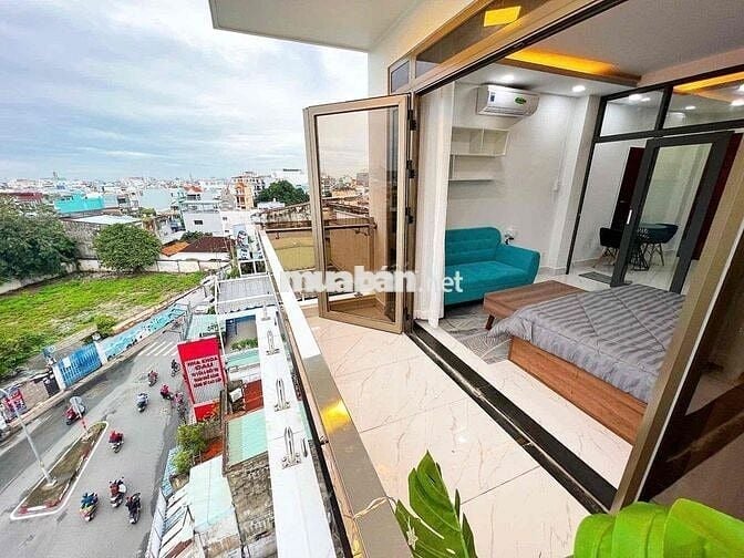🌿 Studio 40m² gần Chợ Bà Chiểu – full nội thất mới 100%, ban công