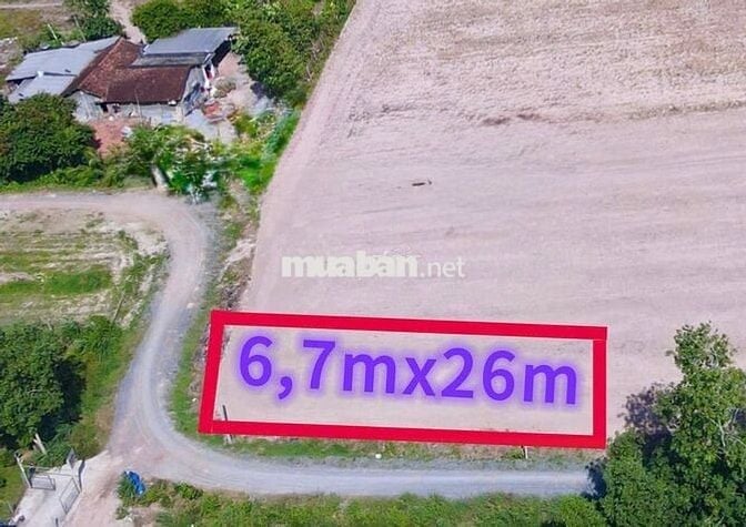Bán lô góc 2MT (160m2) full TC GIÁ: 930tr TL - ngay KCN Phước Đông