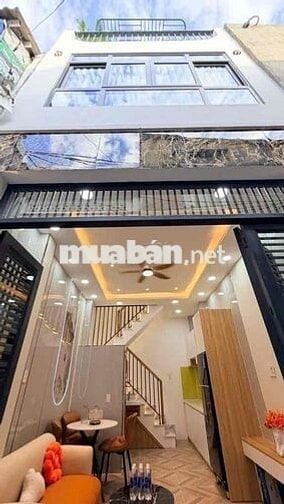 Siêu hiếm - Gần Tân Bình, ga T3 - 4 tầng 3 PN - 20m2