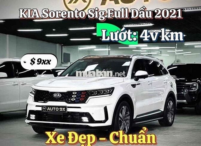 🚘 KIA Sorento 2021 Sig Full Dầu 40.000 km Siêu Đẹp
