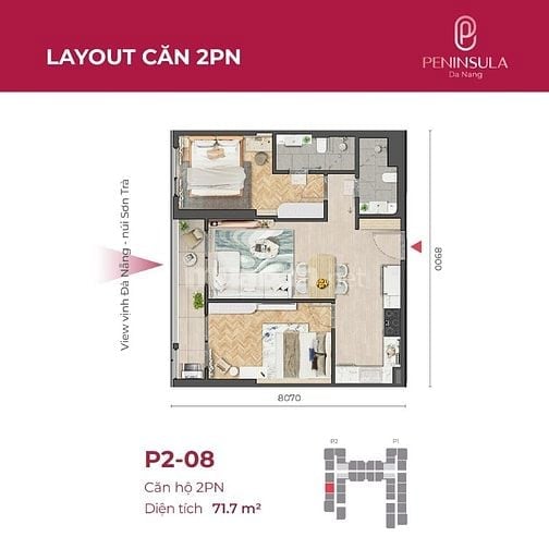 Căn hộ cao cấp trực sông Hàn sở hữu lâu dài